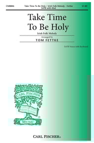 cover Take Time to Be Holy SATB choral sheet music cover